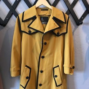 Vintage Mustard trench coat